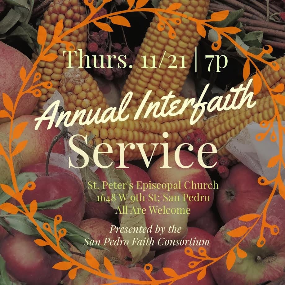 Thanksgiving Interfaith Service