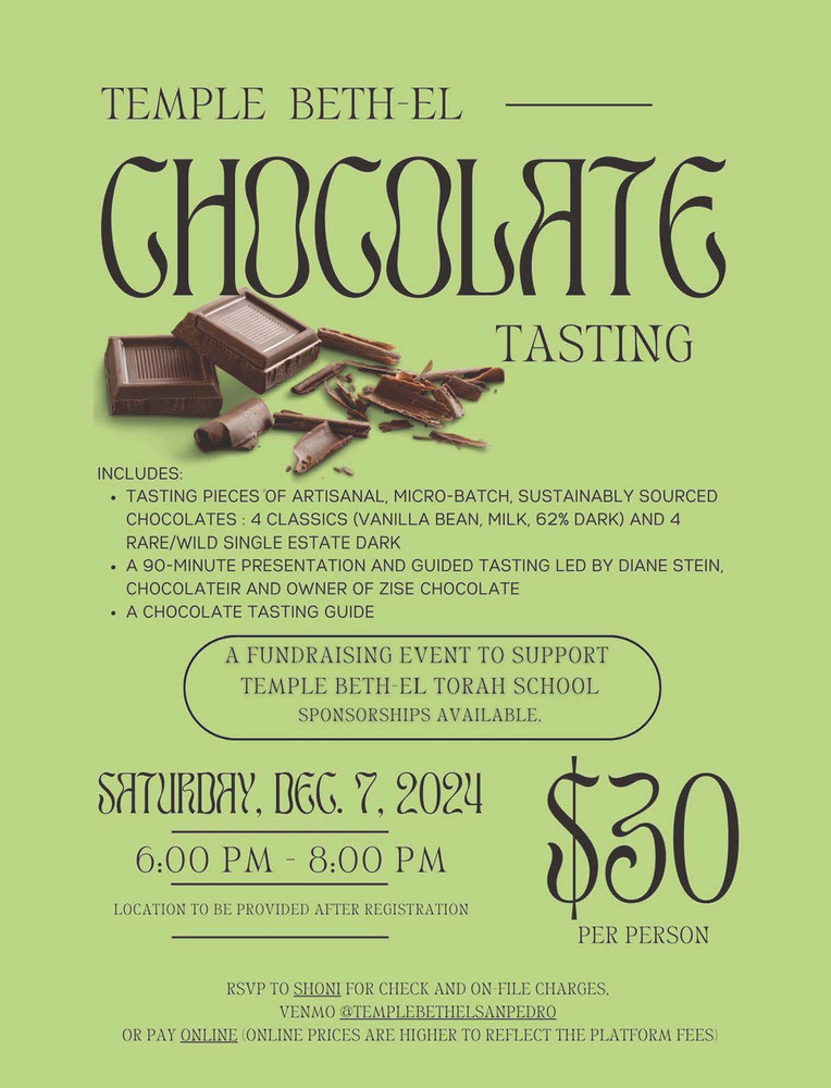 Chocolate Tasting