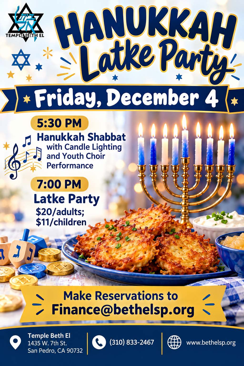 Hanukkah Latke Party